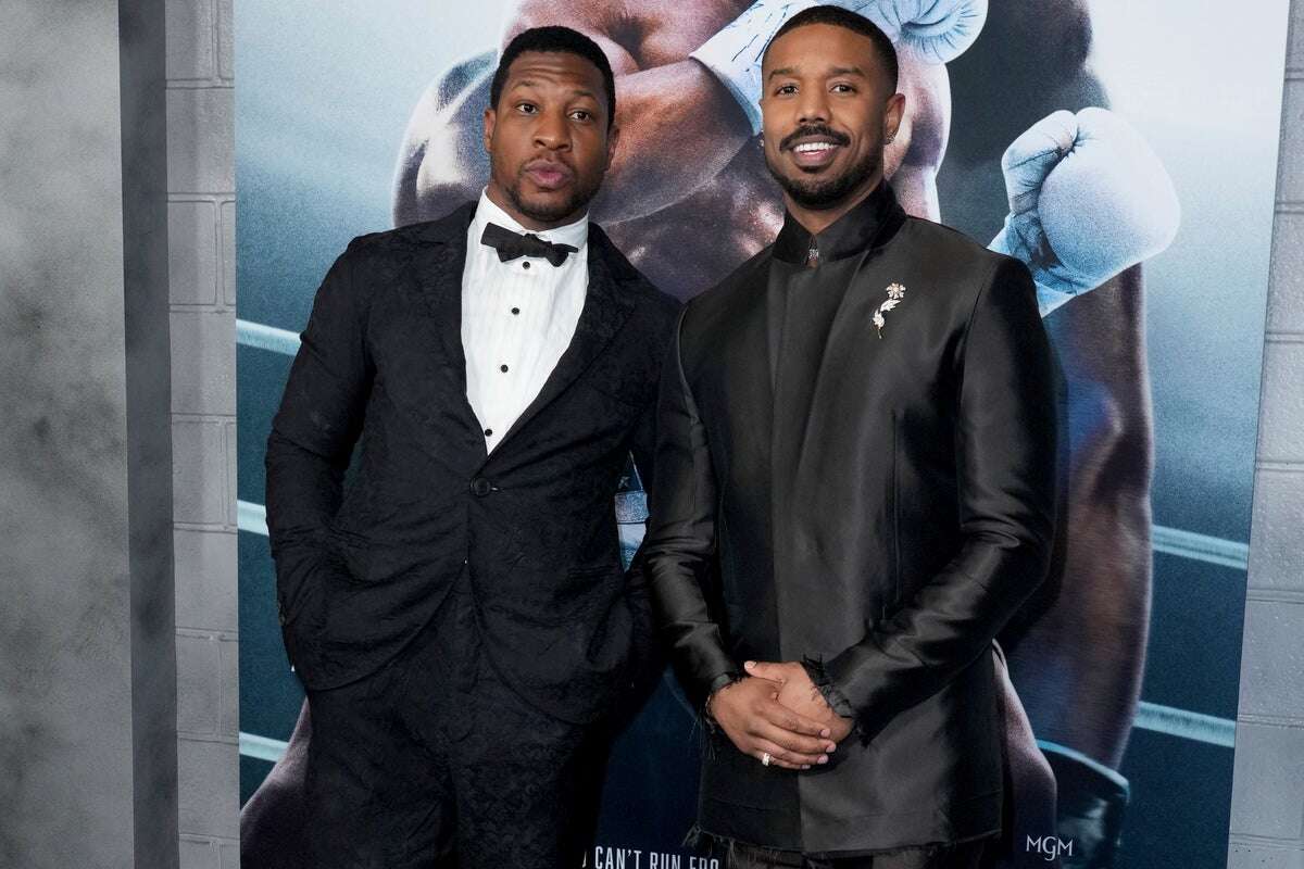 Michael B Jordan says he’s ‘proud’ of Jonathan Majors