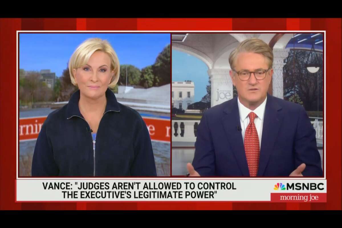 Scarborough slams Vance after saying judges can’t check Trump’s power