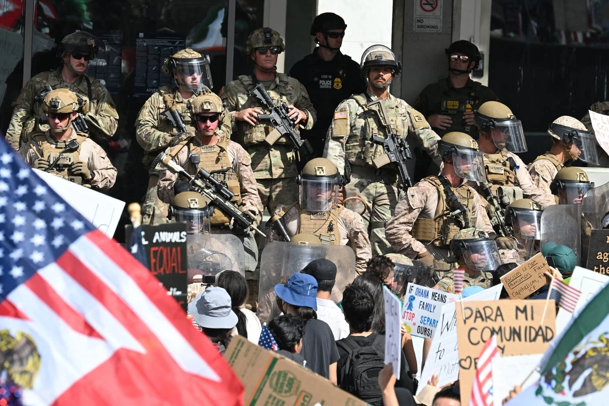 Appeals court sides with Trump on National Guard deployment in LA