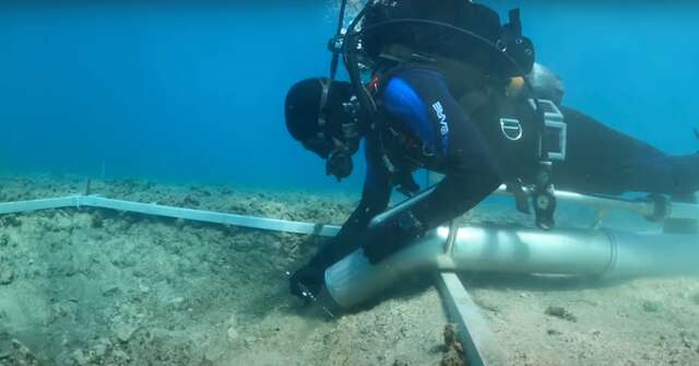 Strange 7,000-year-old stone road found under sea off Croatia