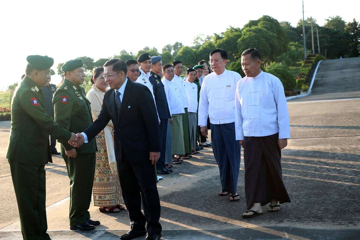 Myanmar junta chief announces election in next 10 months