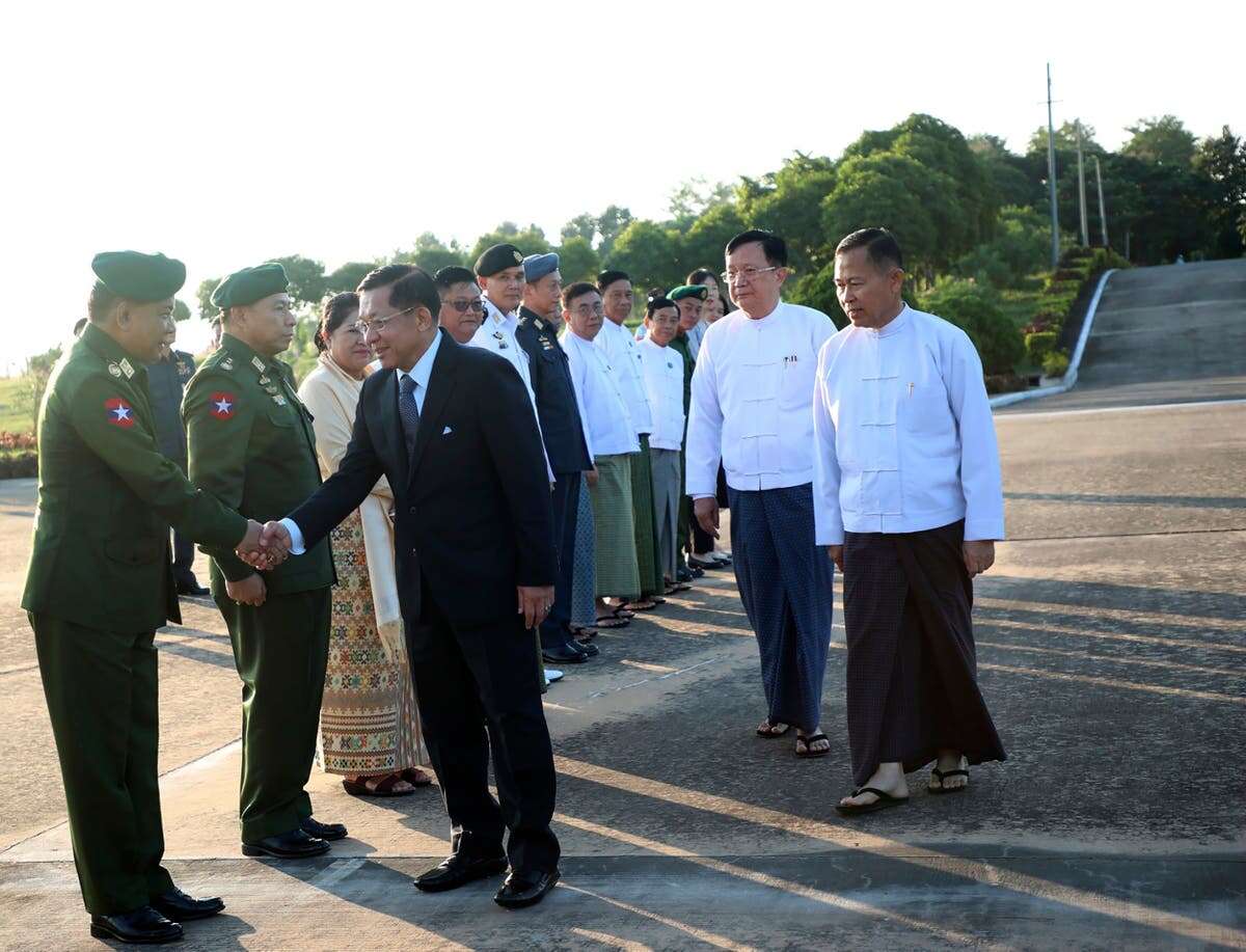 Myanmar military chief makes first visit to China