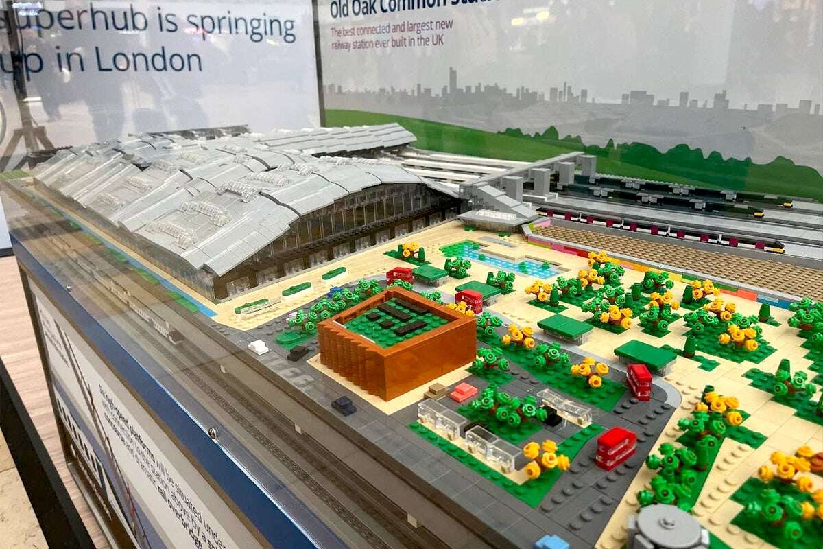 HS2 spends £20k on Lego model of proposed station