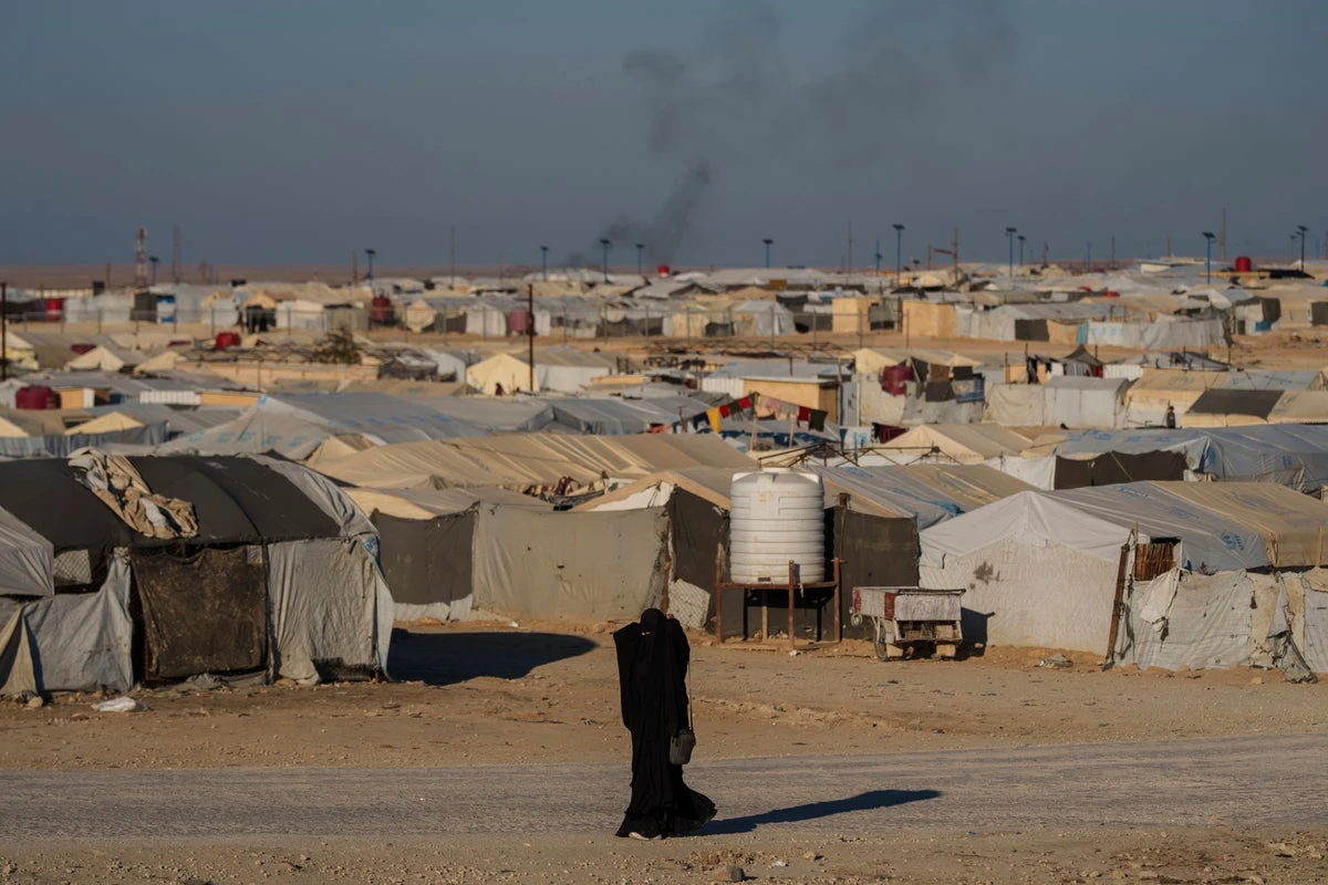 US repatriates a child from sprawling camp in northeastern Syria