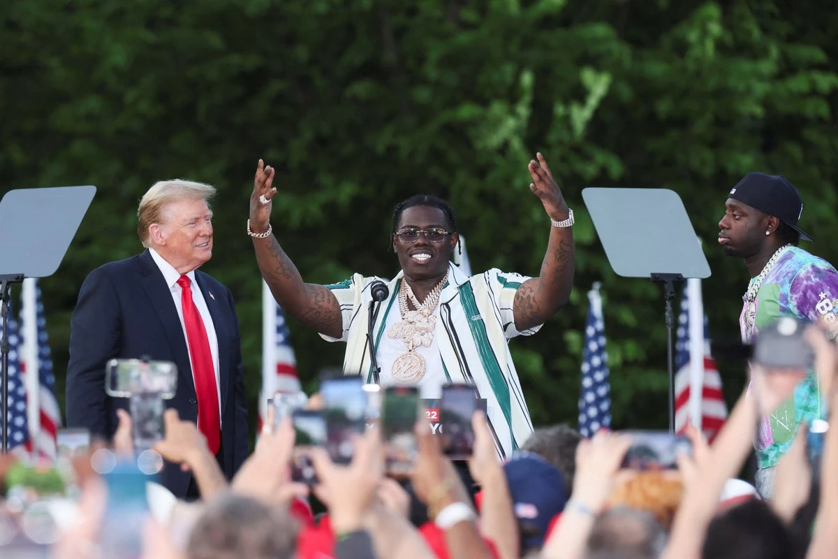 Rapper who joined Trump at campaign rally jailed for attempted murder