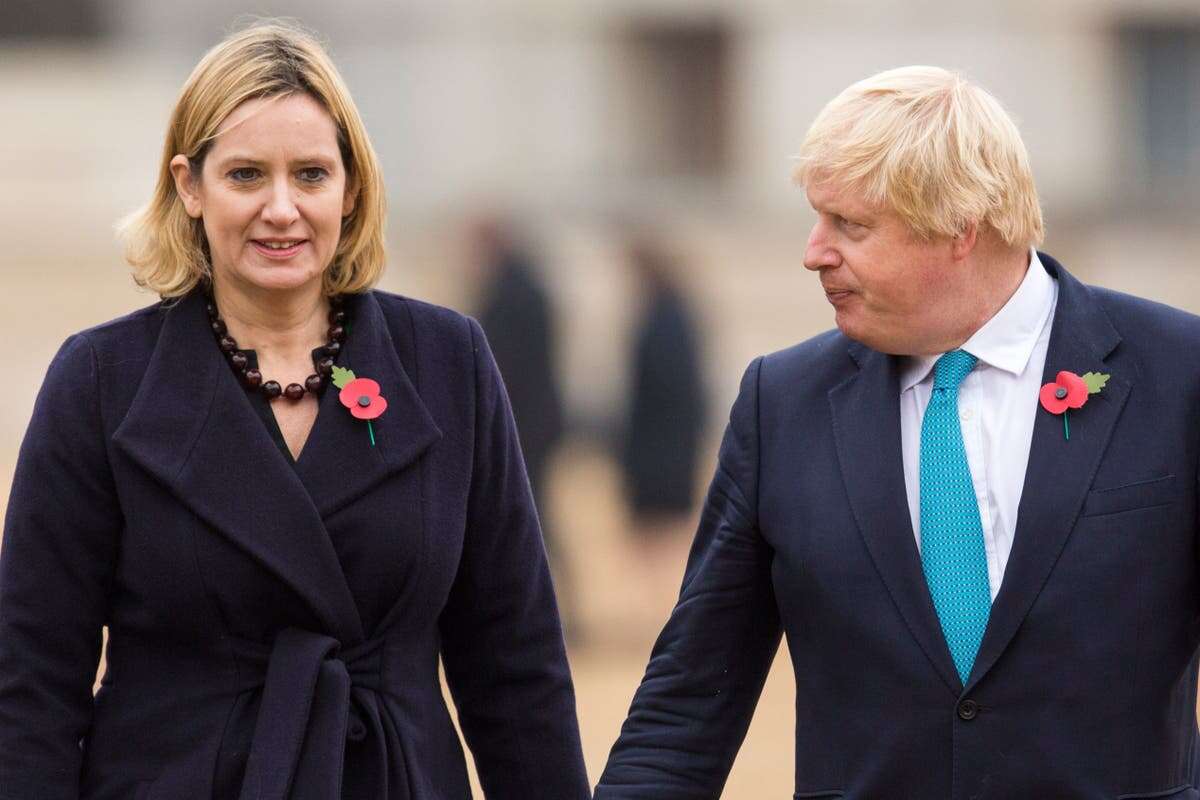 ‘Two-faced’ Johnson attacked by Amber Rudd over ‘untruths’ in memoirs