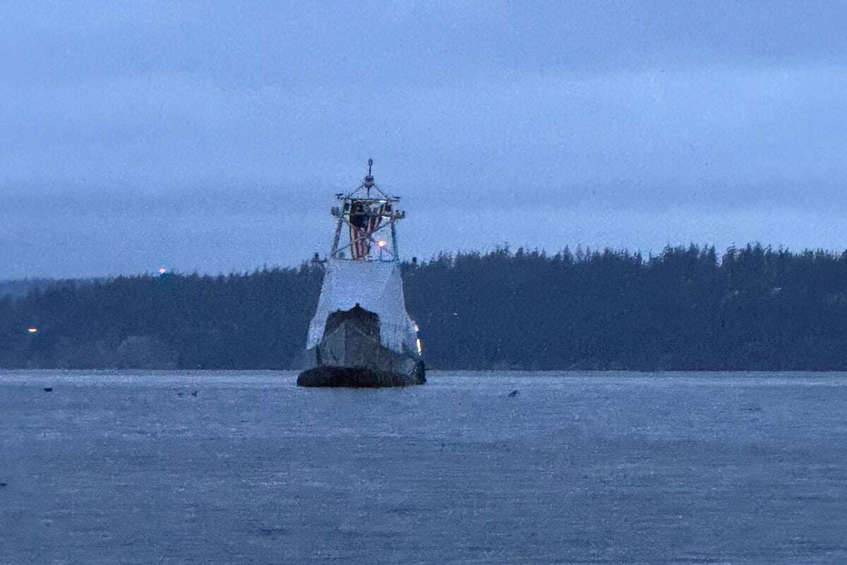 Mysterious unmanned warship spotted off of Washington state coast