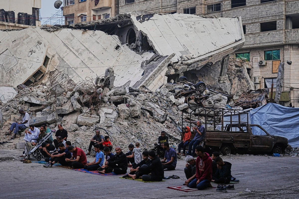 Drip-fed aid and the most air strikes since October 7: Gaza in numbers