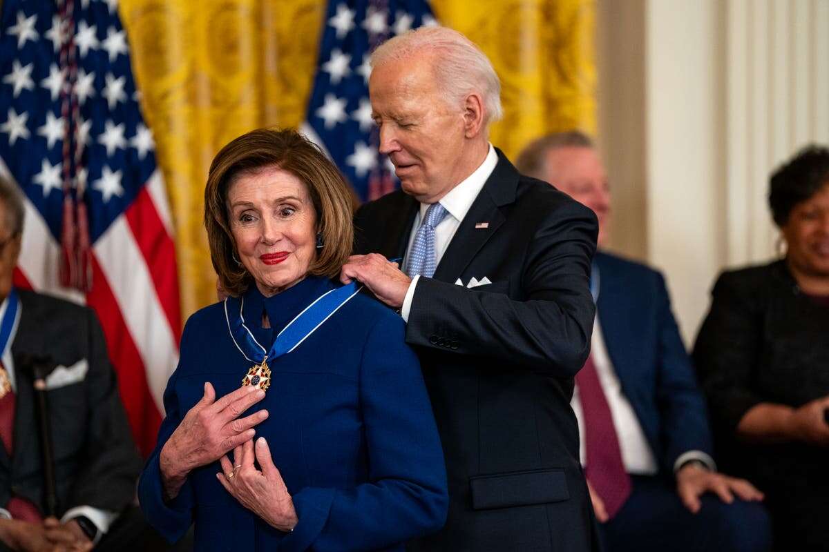 Nancy Pelosi tears into Biden in first interview since election defeat