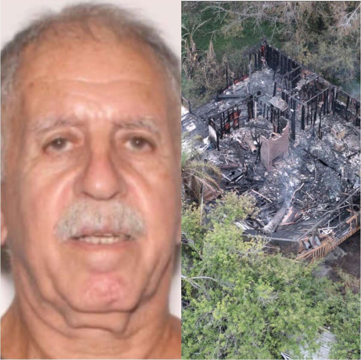 A Florida man vanished two years ago. His home just went up in flames