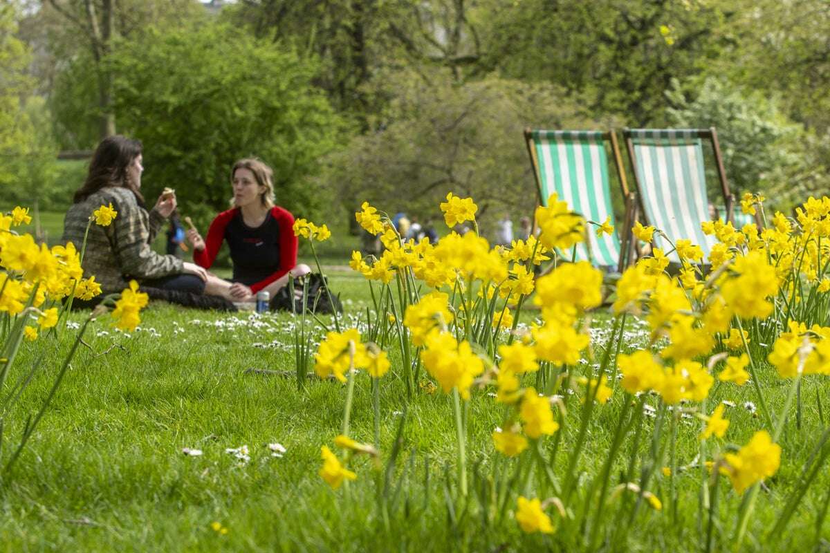 Parts of UK to be hotter than Ibiza as temperatures to hit up to 17C