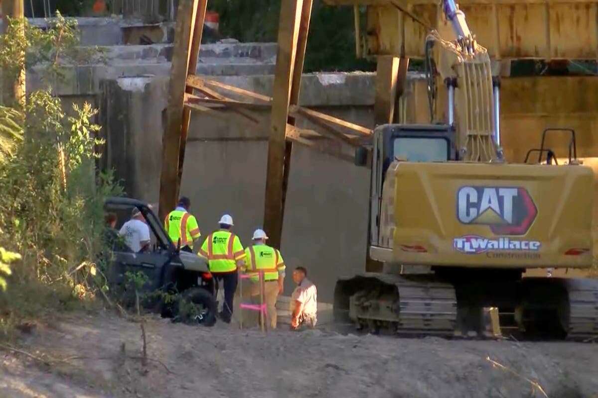 3 workers remain hospitalized after collapse of closed bridge in rural Mississippi killed co-workers