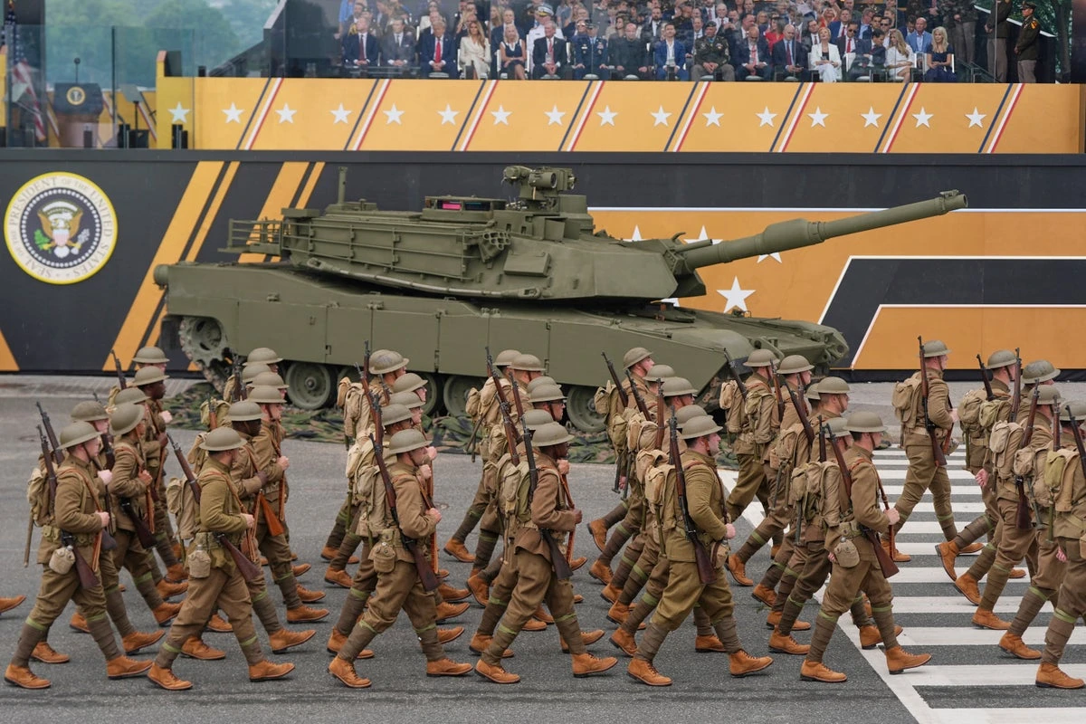 Trump is so unpopular even some who attended the parade don’t like him