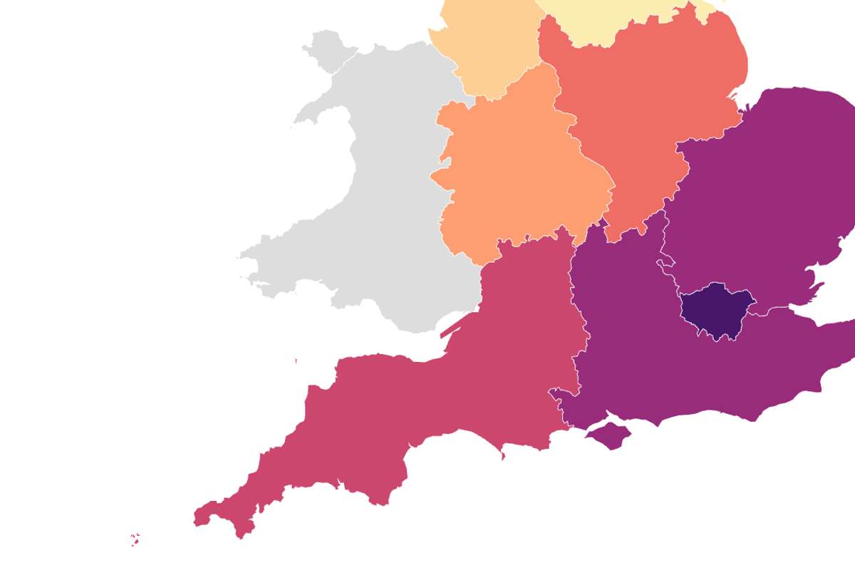 Mapped: The areas where stamp duty rises will hit hardest