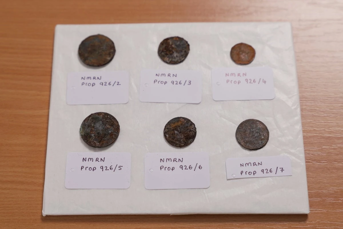 Six coins from 19th century discovered beneath HMS Victory’s mast
