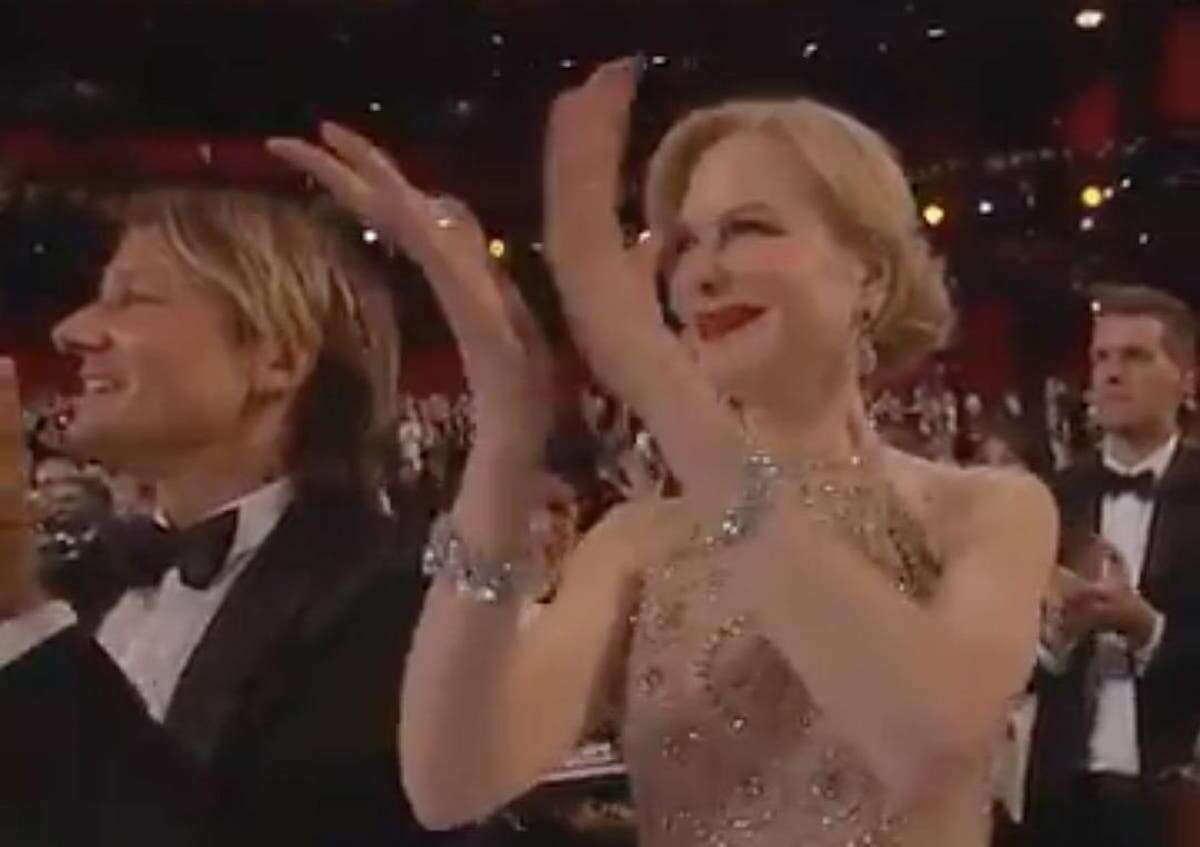 Nicole Kidman reflects on unusual clap that became viral meme