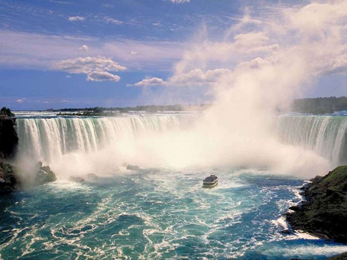 Search for bodies of mother who jumped off Niagara Falls with children