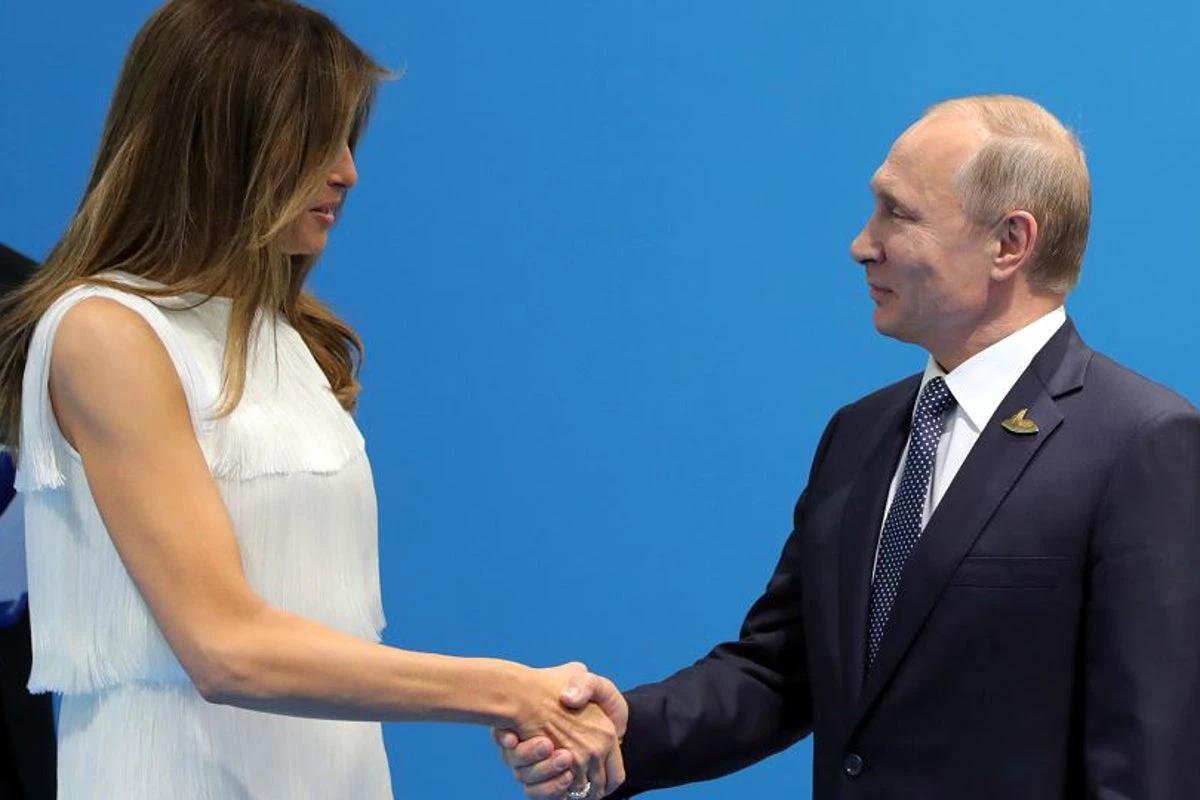 Putin ‘immediately’ read Melania Trump’s letter at summit: report