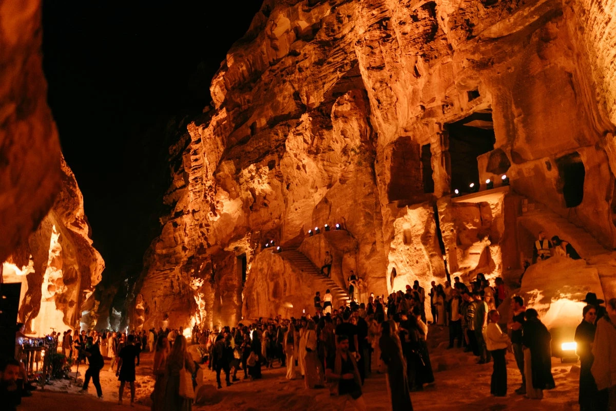 Petra transformed into a new frontier for electronic music