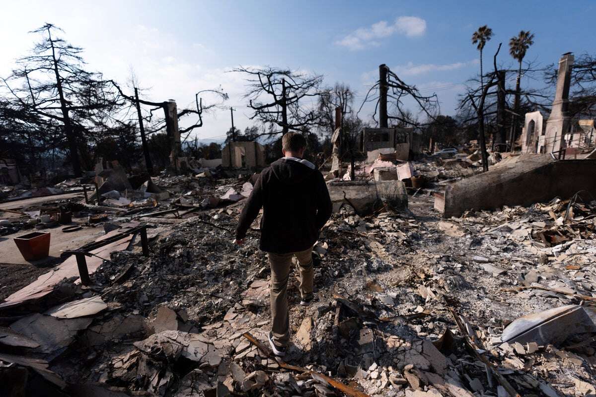 California’s burn scars braces for heavy rain amid flash food fears