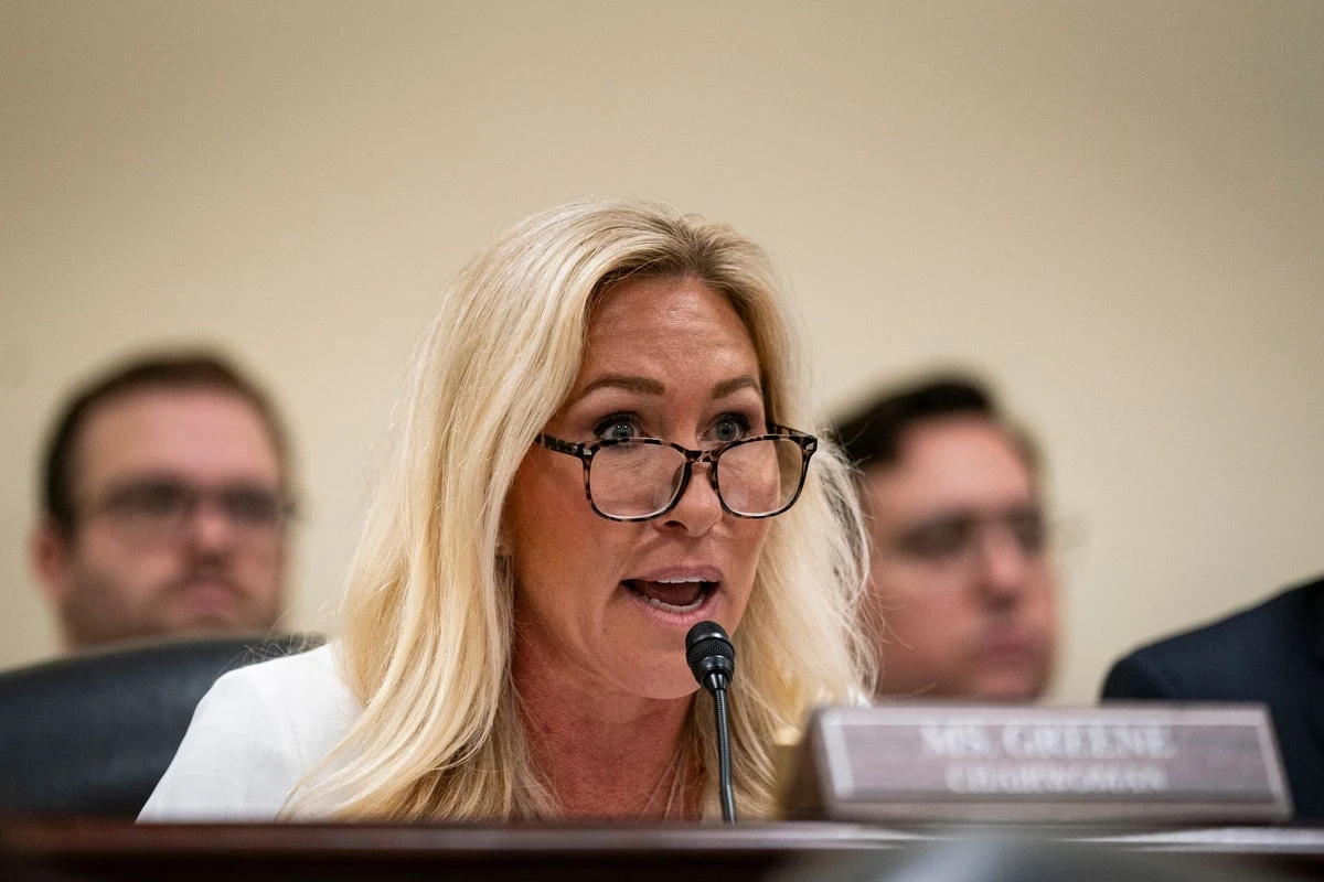 MTG tears into ‘pathetic Republican men’ who have attacked her