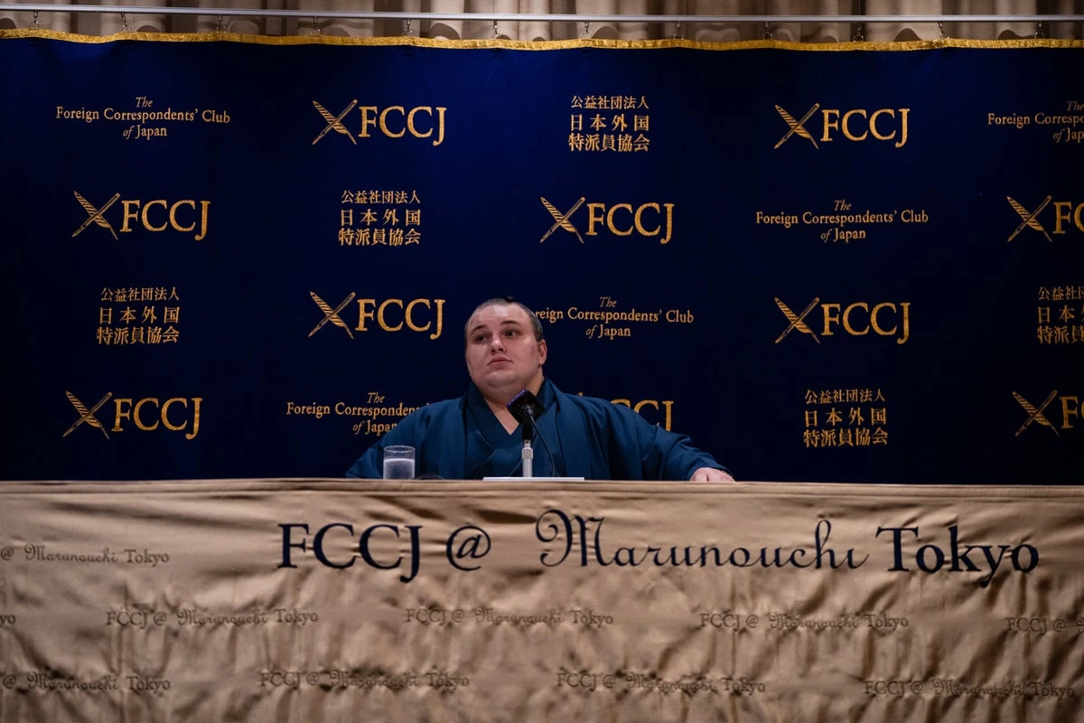 Ukrainian refugee who fled war-torn home is now sumo’s rising star