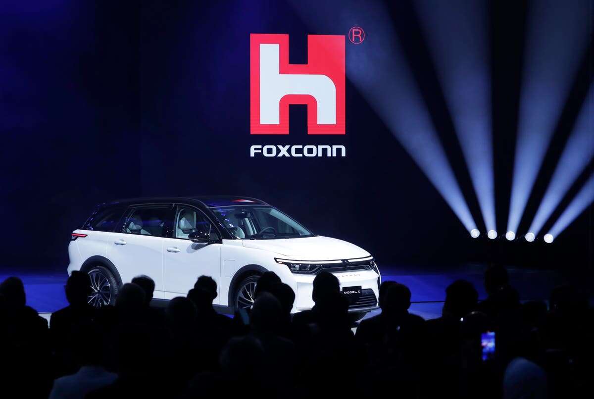 Taiwan iPhone maker Foxconn sets its sights on the ever more crowded EV market