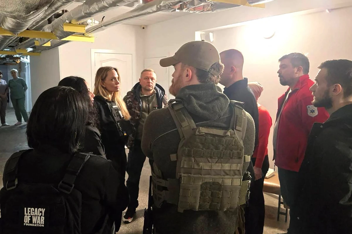 Row erupts as Ukrainian army recruiters seize Angelina Jolie’s driver