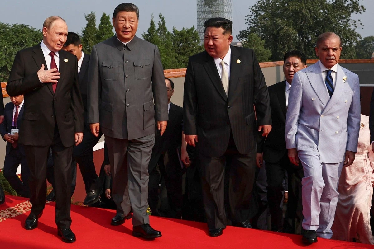 China’s Xi revelled in his parade – leaving Trump to stamp his feet
