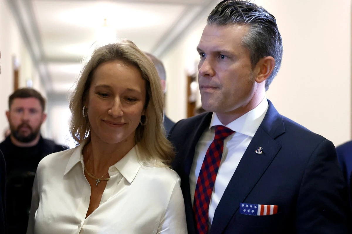 Hegseth’s wife’s prominent role in Pentagon triggers concern