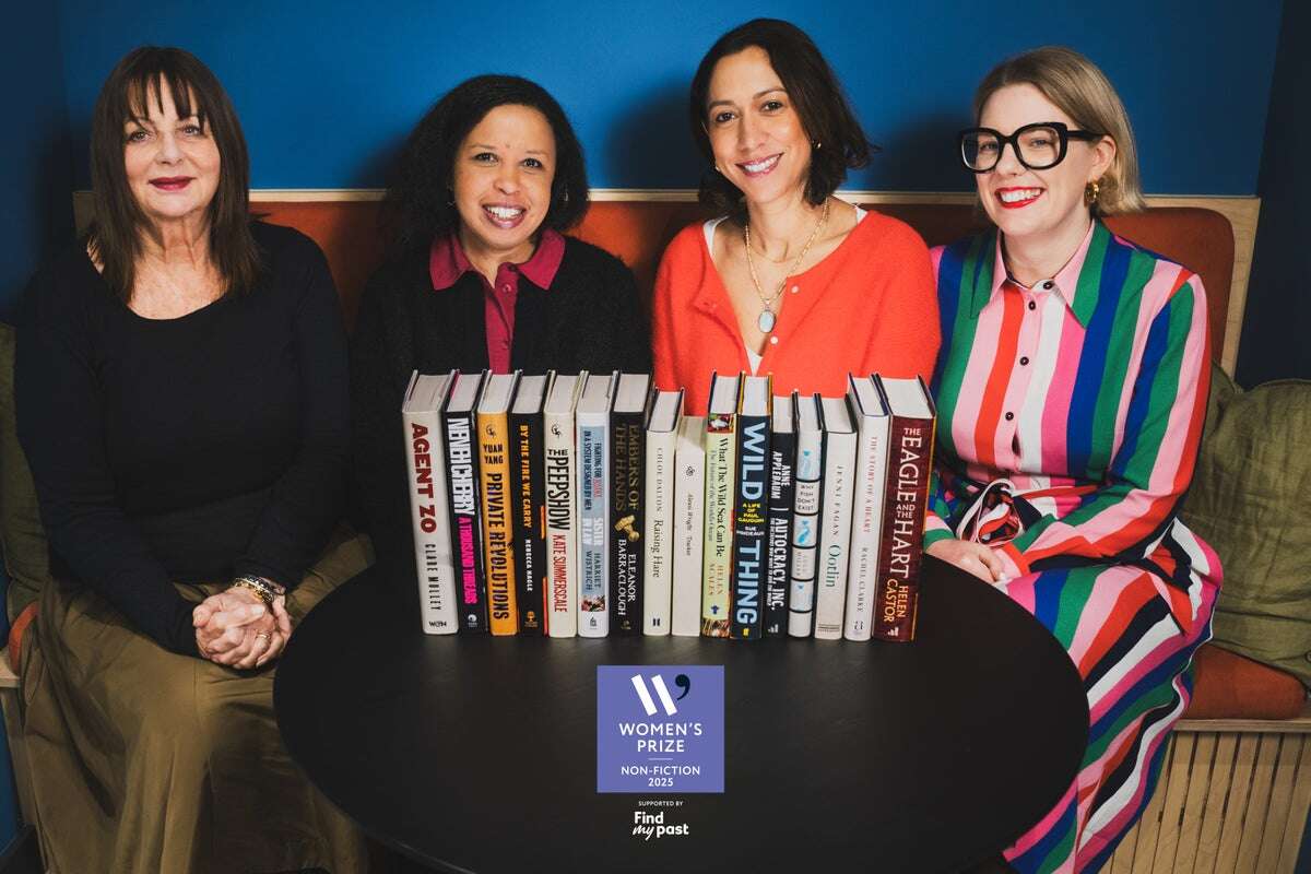 Women’s Prize for Nonfiction 2025 longlist announced