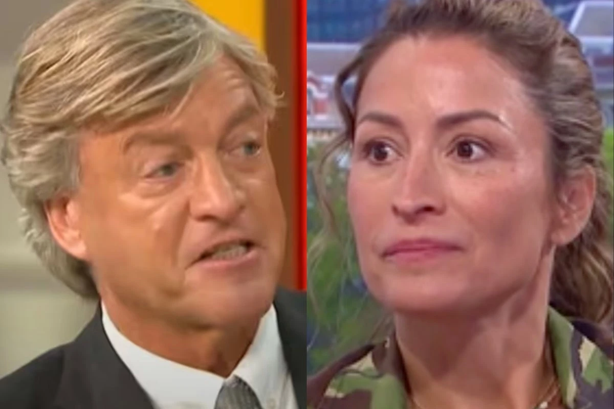Richard Madeley clashes with Rebecca Loos over David Beckham question