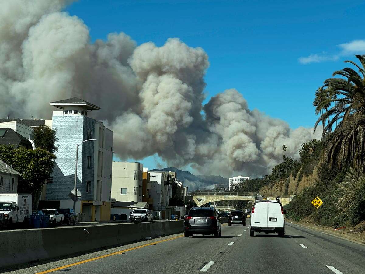 Pacific Palisades fire latest: Evacuations ordered as blaze erupts