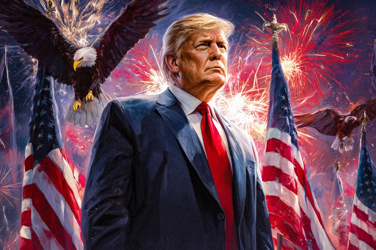 White House claims Trump went from ‘hunted to hunter’ in unhinged meme