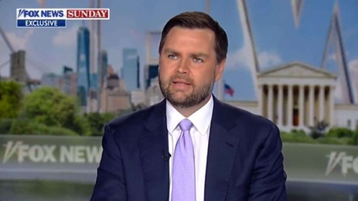 JD Vance says Biden left Trump a ‘dumpster fire’ and talks J6 pardons