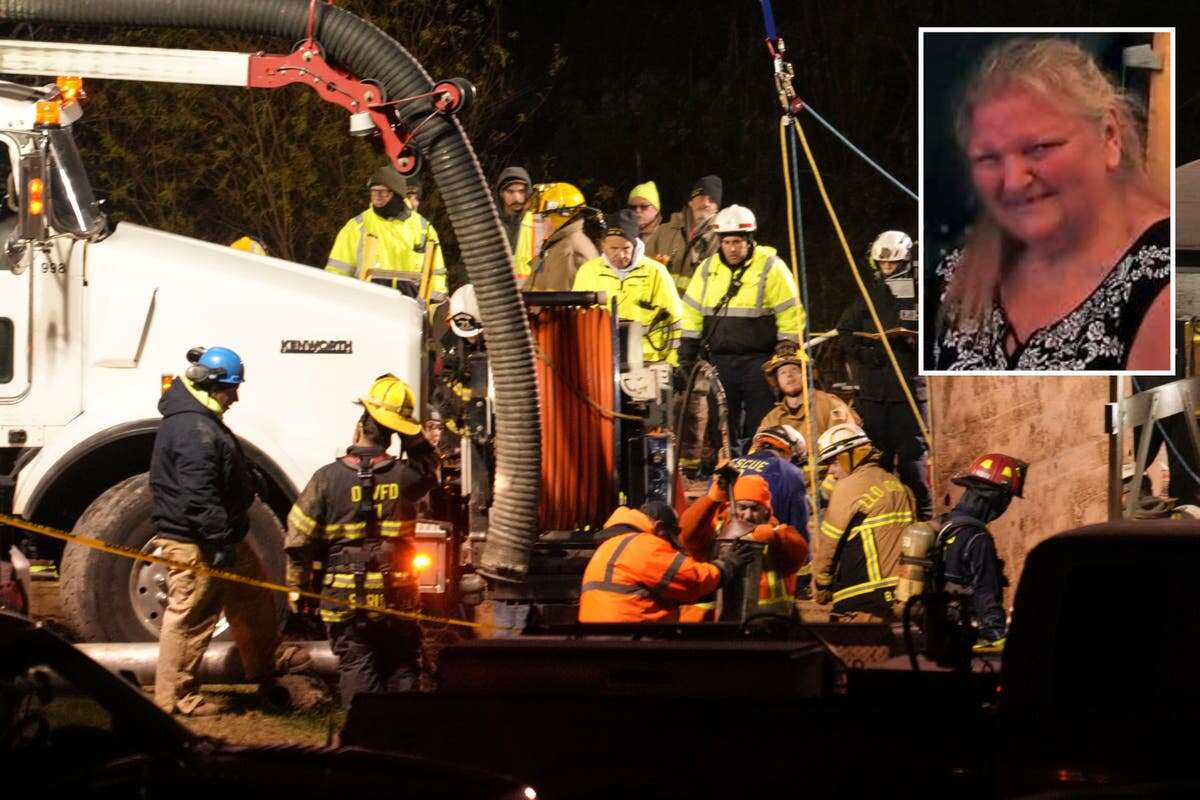 Search for missing grandmother in sinkhole becomes recovery mission