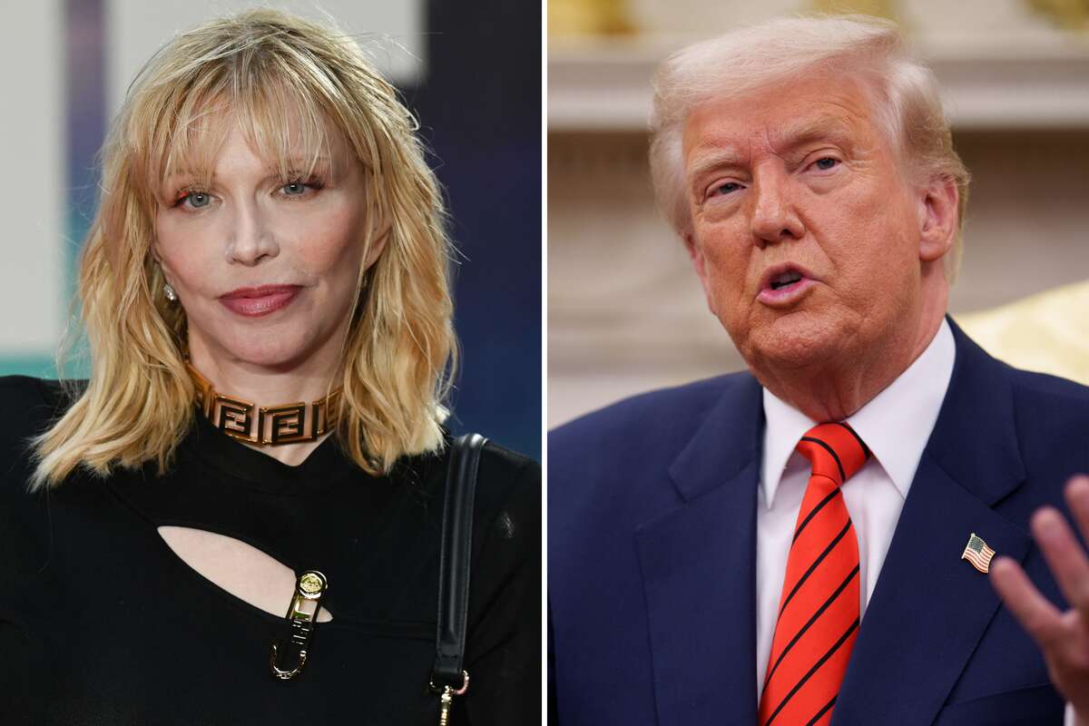 Courtney Love slams Trump presidency as she confirms relocation plans