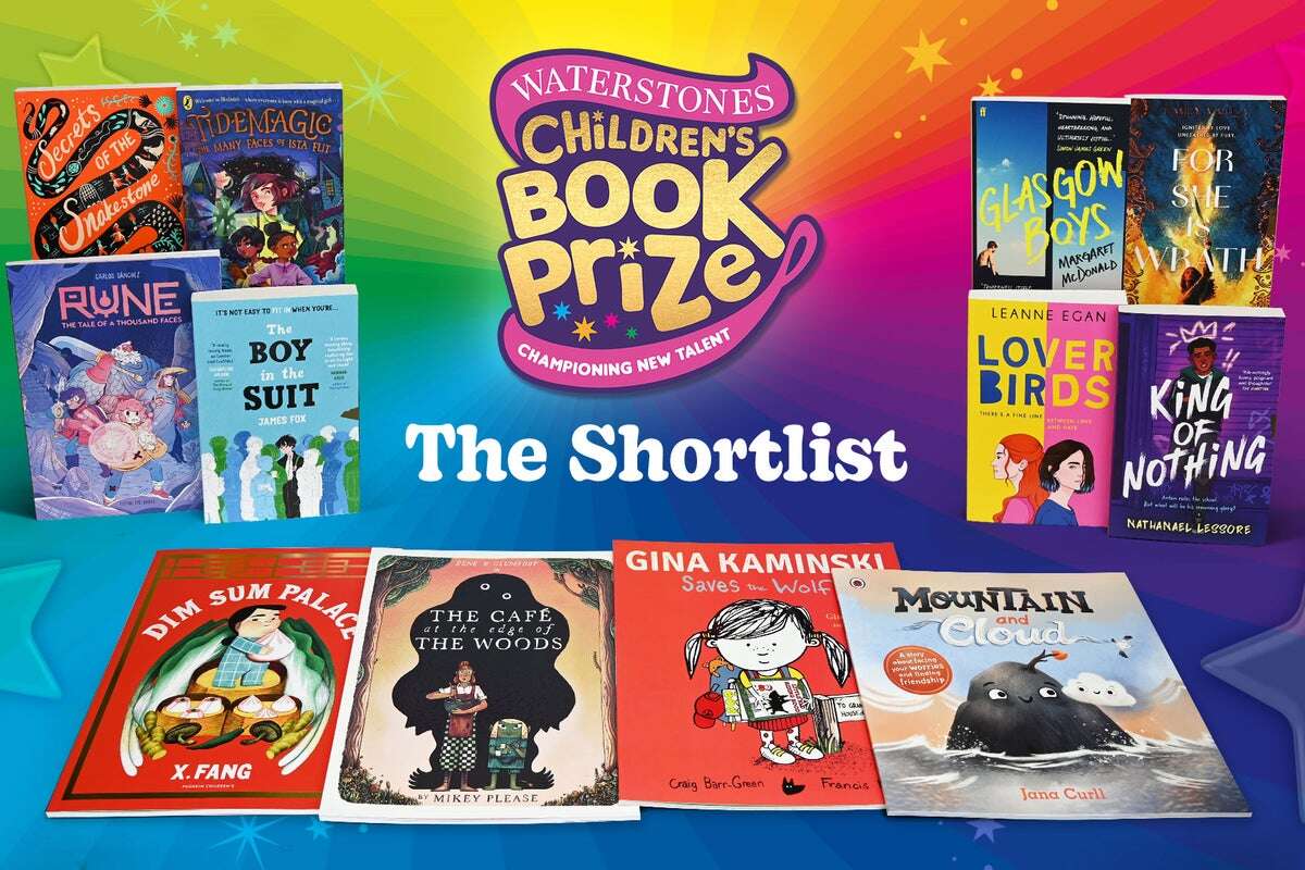 Waterstones Children's Book Prize 2025: Shortlist announced