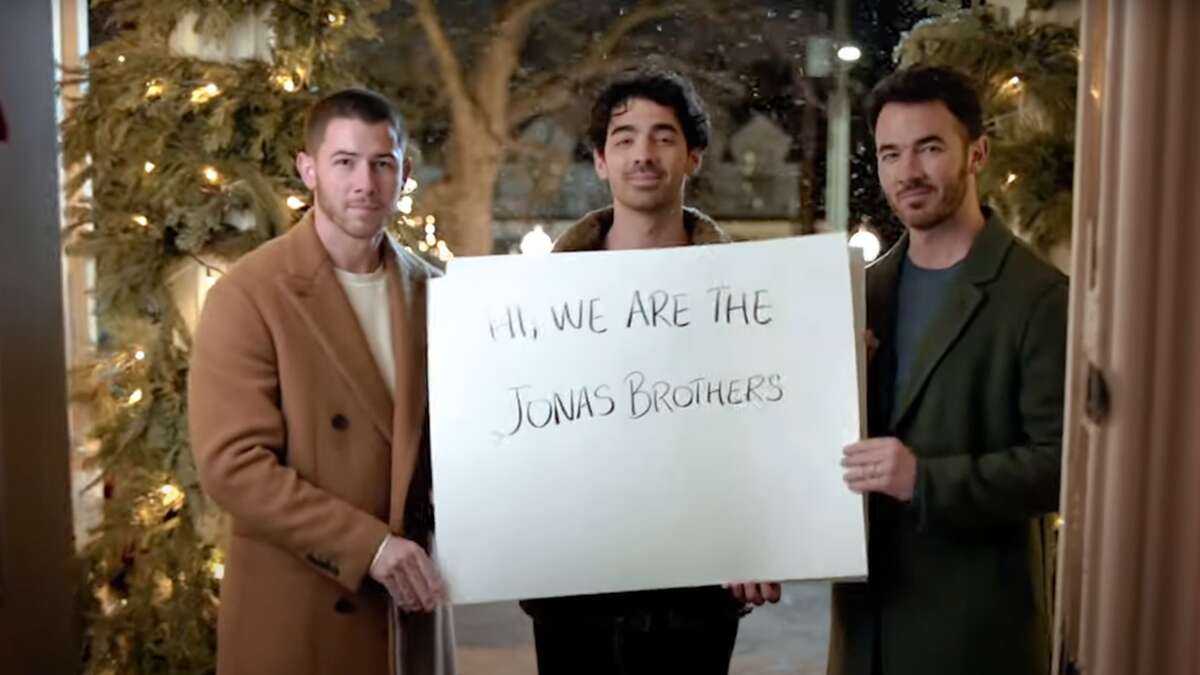 Jonas Brothers return to acting for new Disney Christmas movie