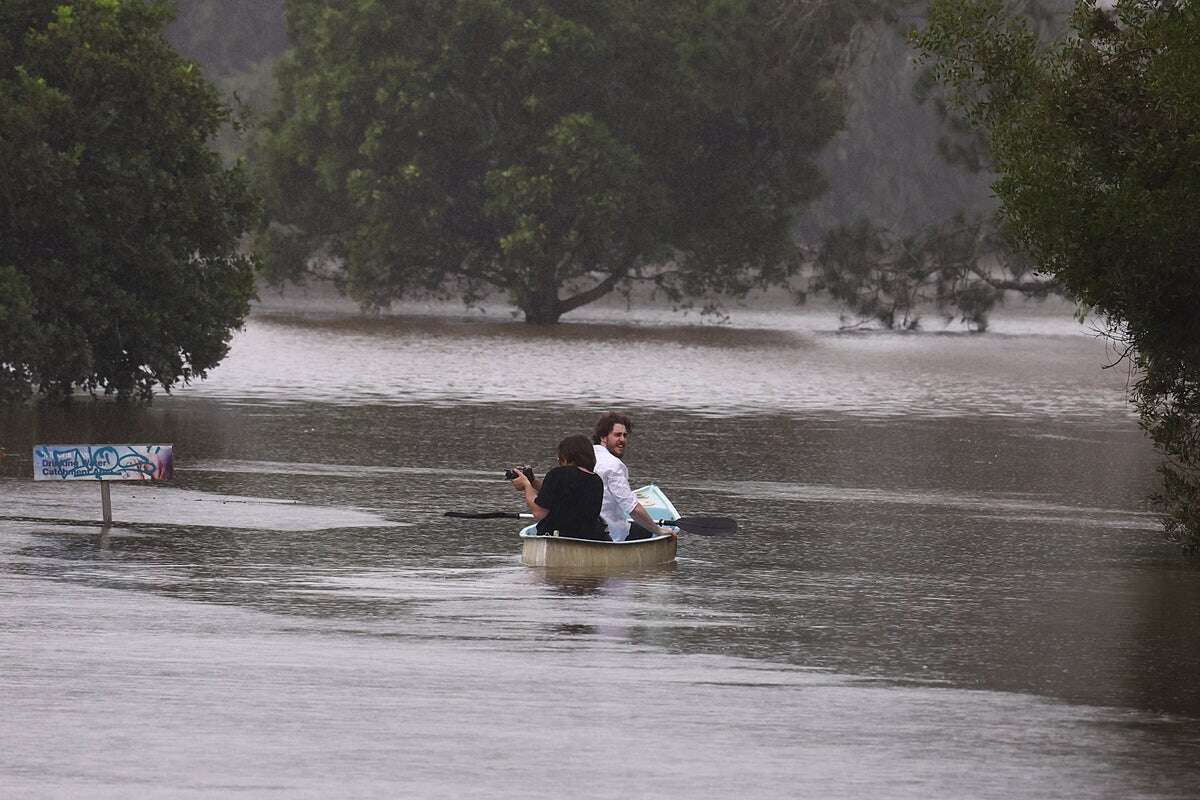 Sharks swim in canals as Australia grapples with cyclone aftermath