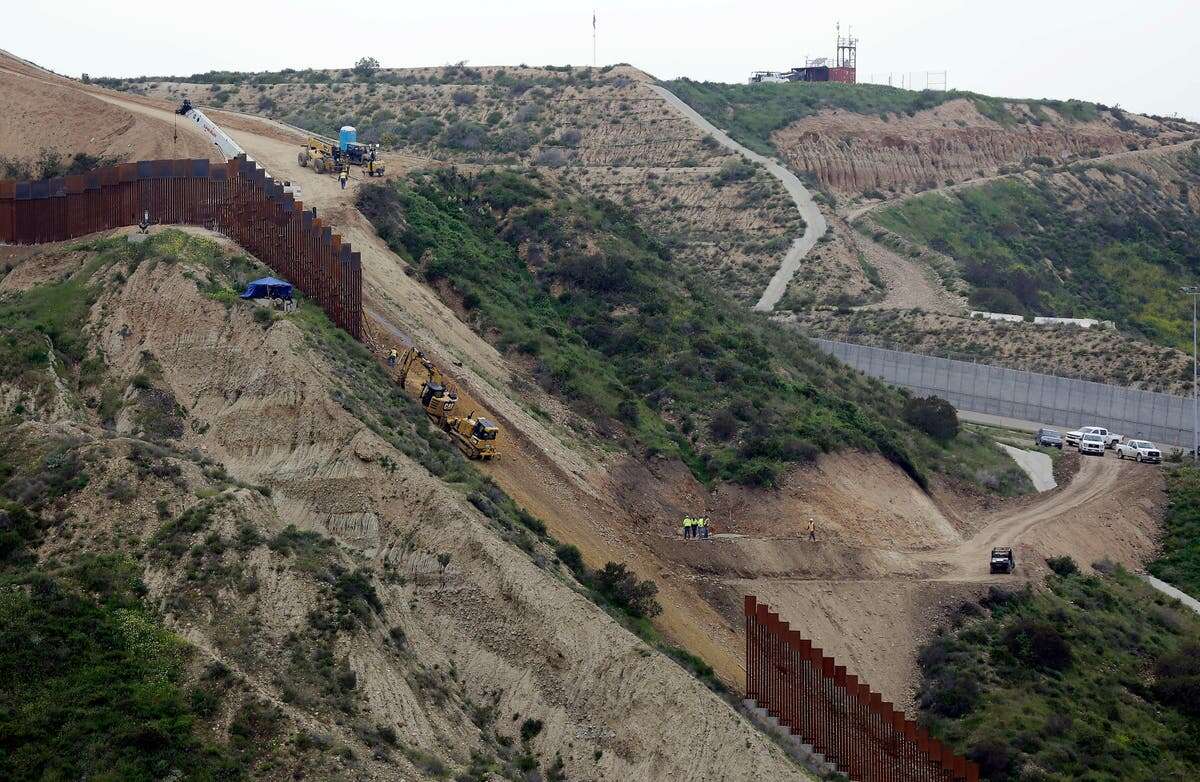 $70 million contract awarded to continue building Trump’s border wall