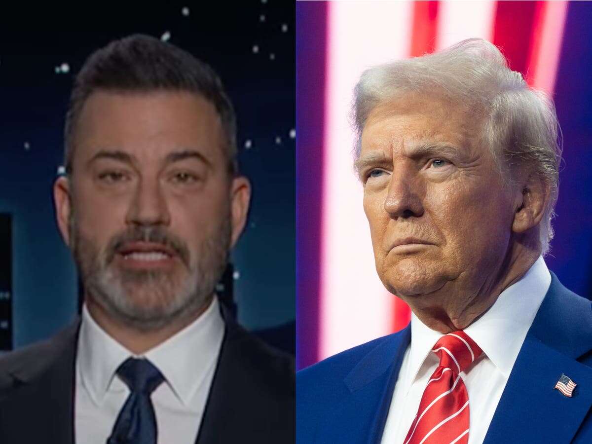 Jimmy Kimmel hits out at Trump for ‘disgusting’ response to LA fires