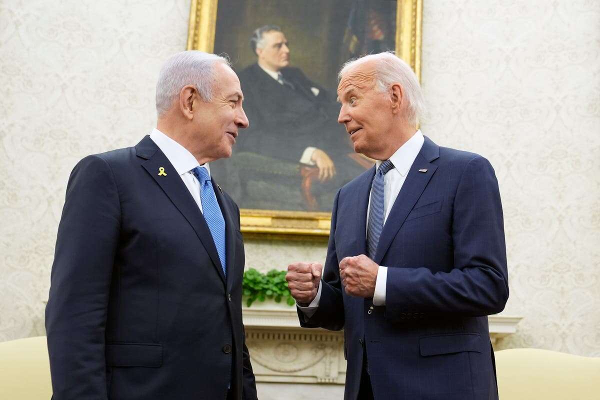 Biden administration sends anti-missile system and US troops to Israel