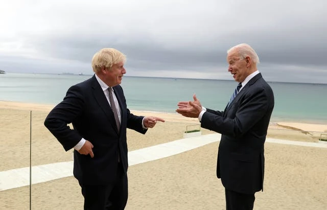 Macron attacks UK’s failure to implement Brexit deal ahead of G7