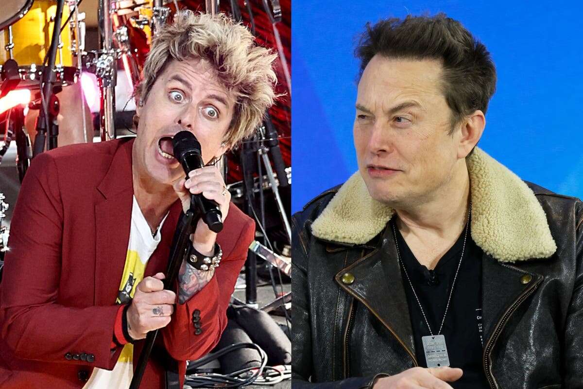 Green Day swap hit song lyrics to mock Elon Musk in his home country