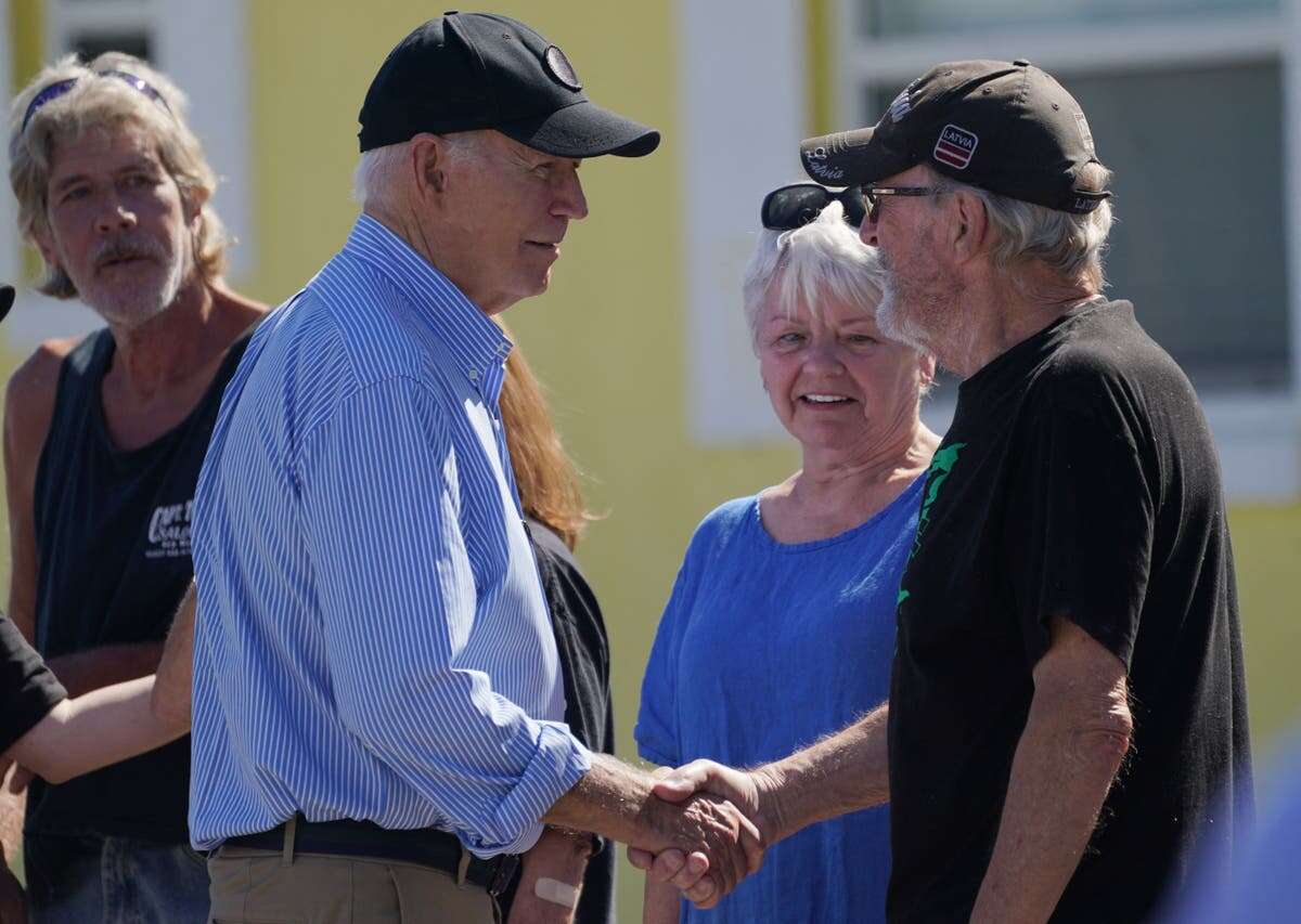 Biden unveils $612m in grid investments during Hurricane Milton visit