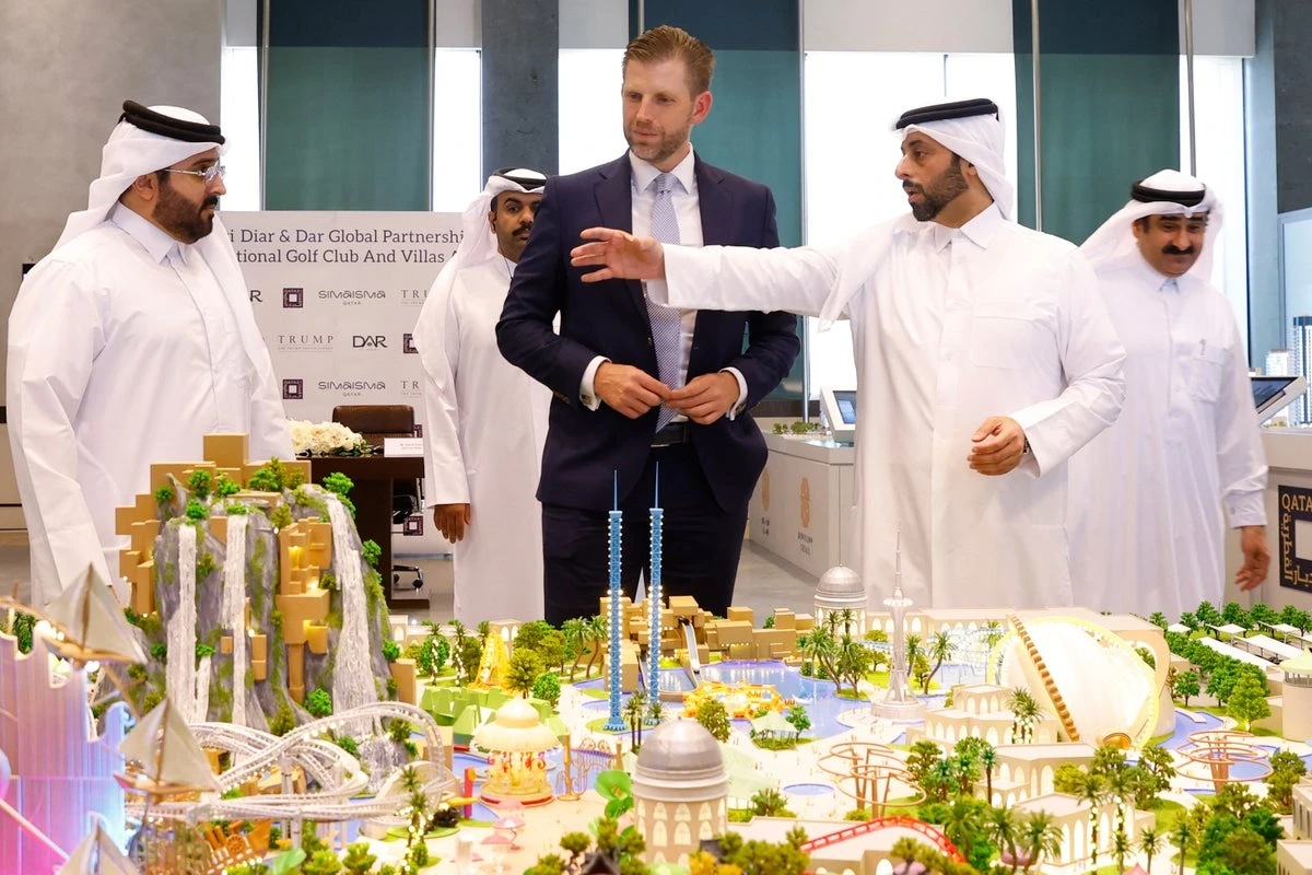 Trump’s sons seek Qatar deals amid Air Force One gift plane scandal