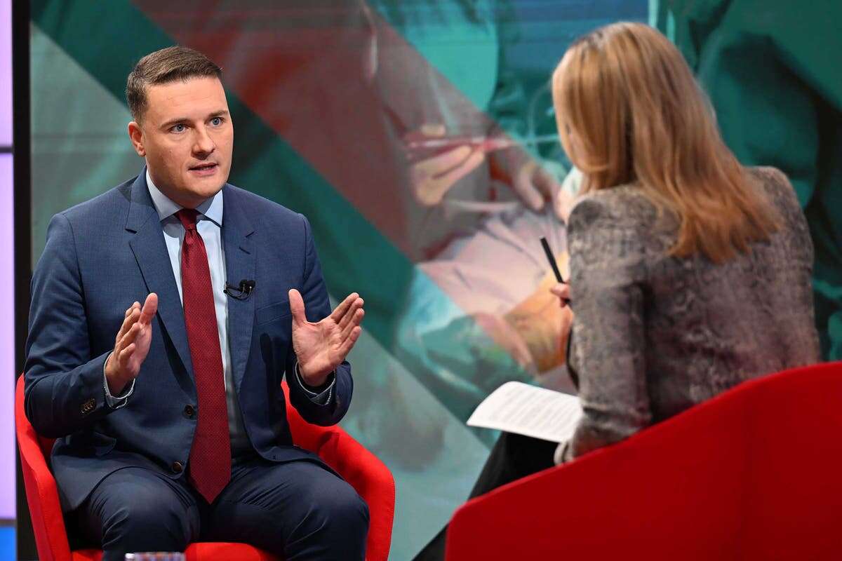 Wes Streeting warned inflation busting NHS Budget deal not enough