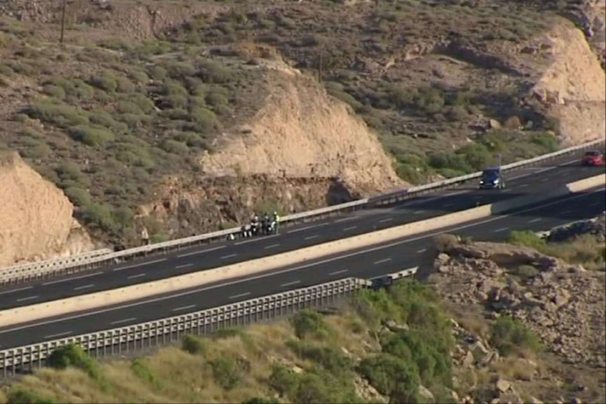 Body found ‘tied up and burned’ in tunnel under Tenerife main road