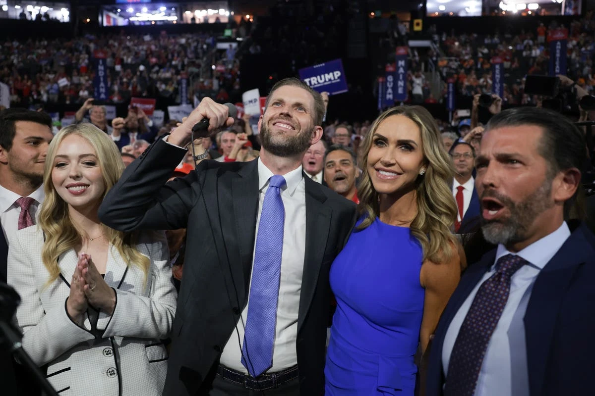 Trump kids gather to see their father formally named as GOP nominee